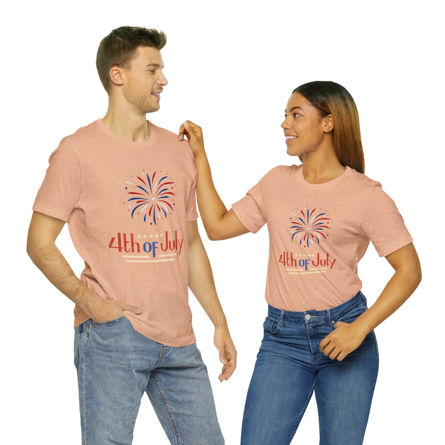 4th of July Short Sleeve Tee, Fourth of July