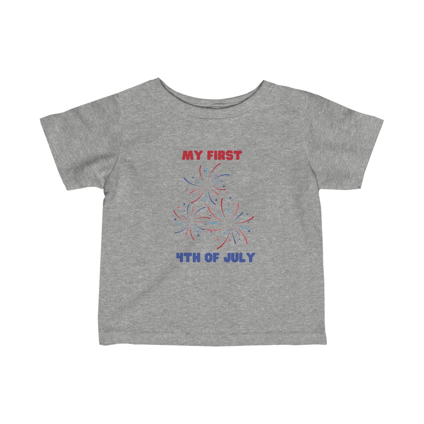 Infant 4th of July Tee, My First 4th of July, Fourth of July, Independence day
