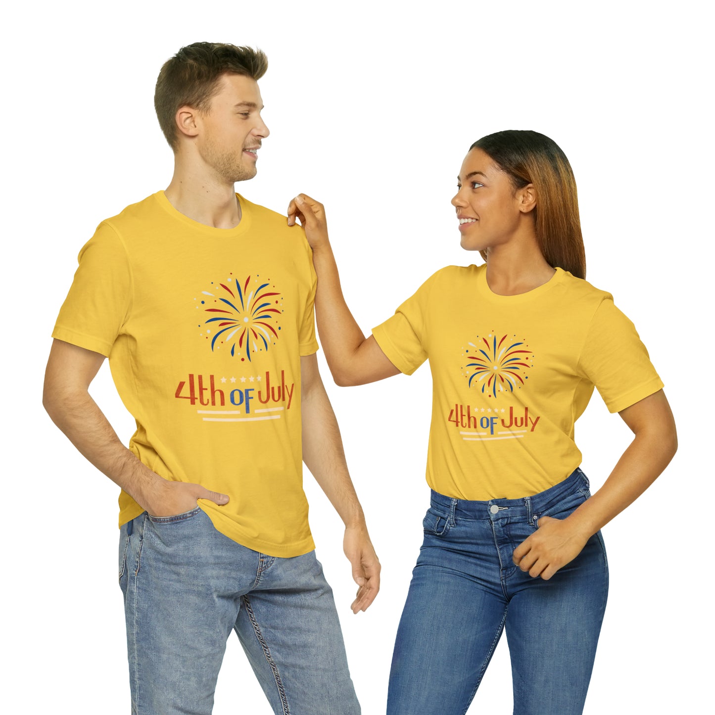 4th of July Short Sleeve Tee, Fourth of July