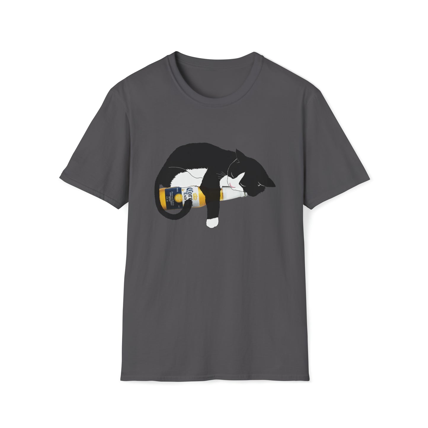 Sleeping Beer Kitty T-Shirt