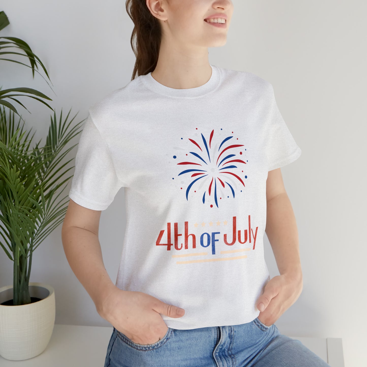 4th of July Short Sleeve Tee, Fourth of July
