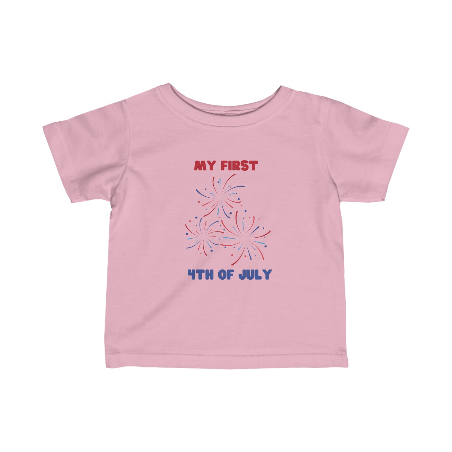 Infant 4th of July Tee, My First 4th of July, Fourth of July, Independence day