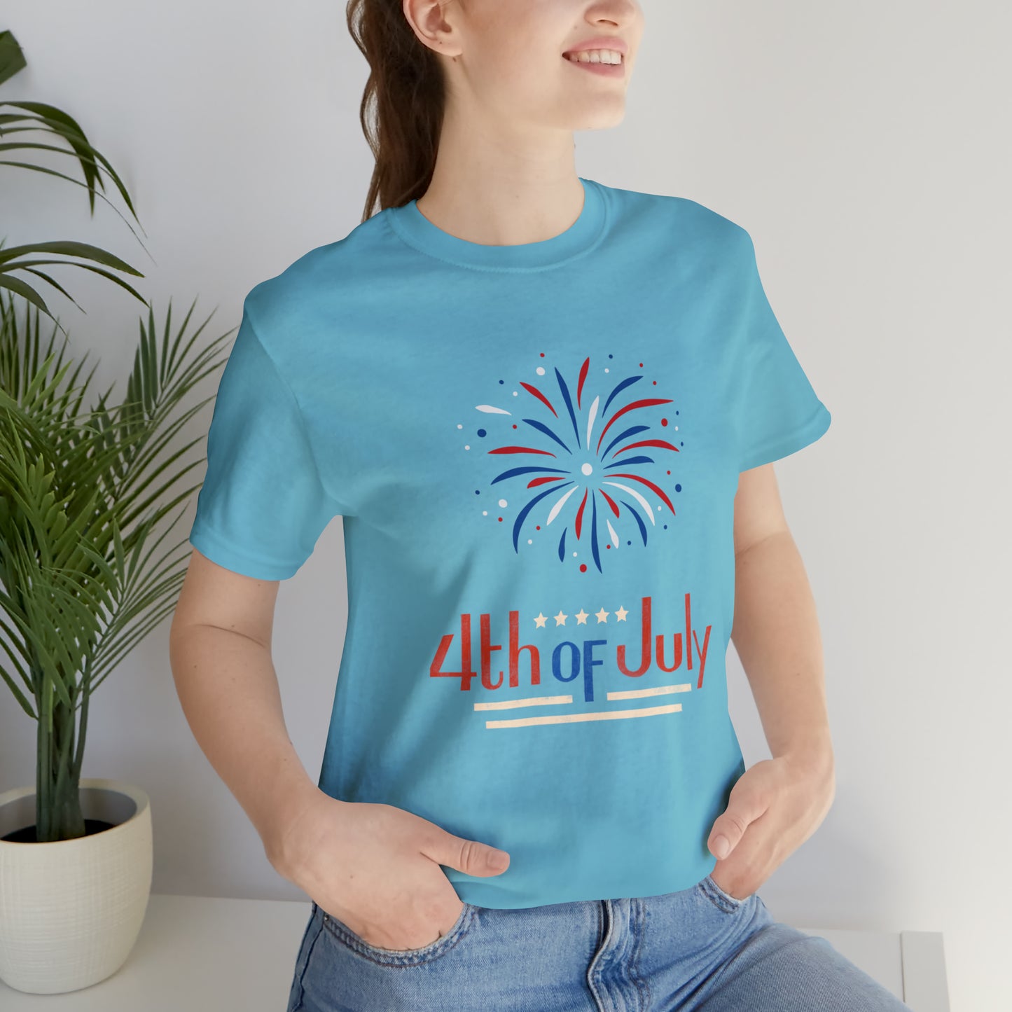 4th of July Short Sleeve Tee, Fourth of July