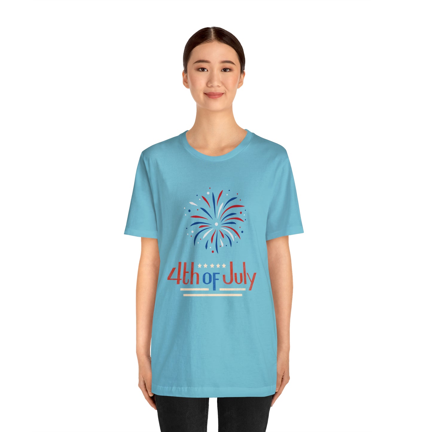 4th of July Short Sleeve Tee, Fourth of July