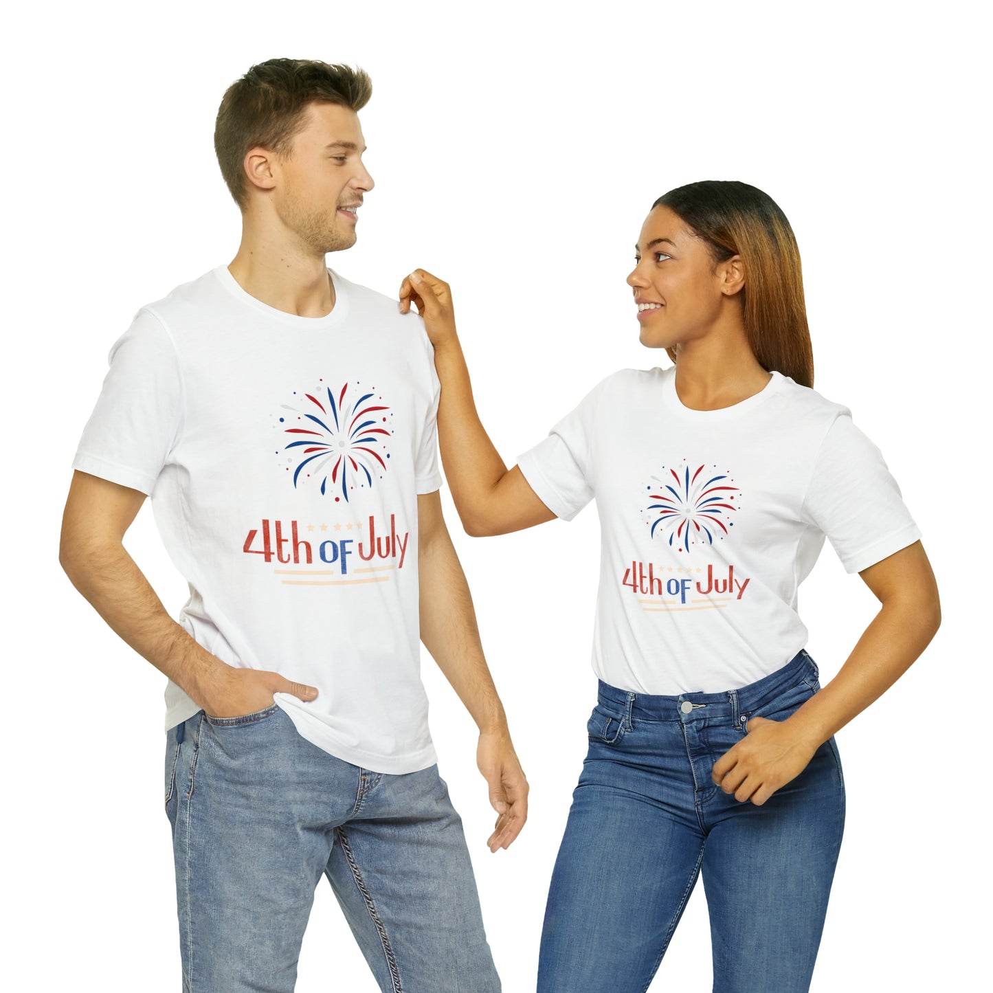 4th of July Short Sleeve Tee, Fourth of July