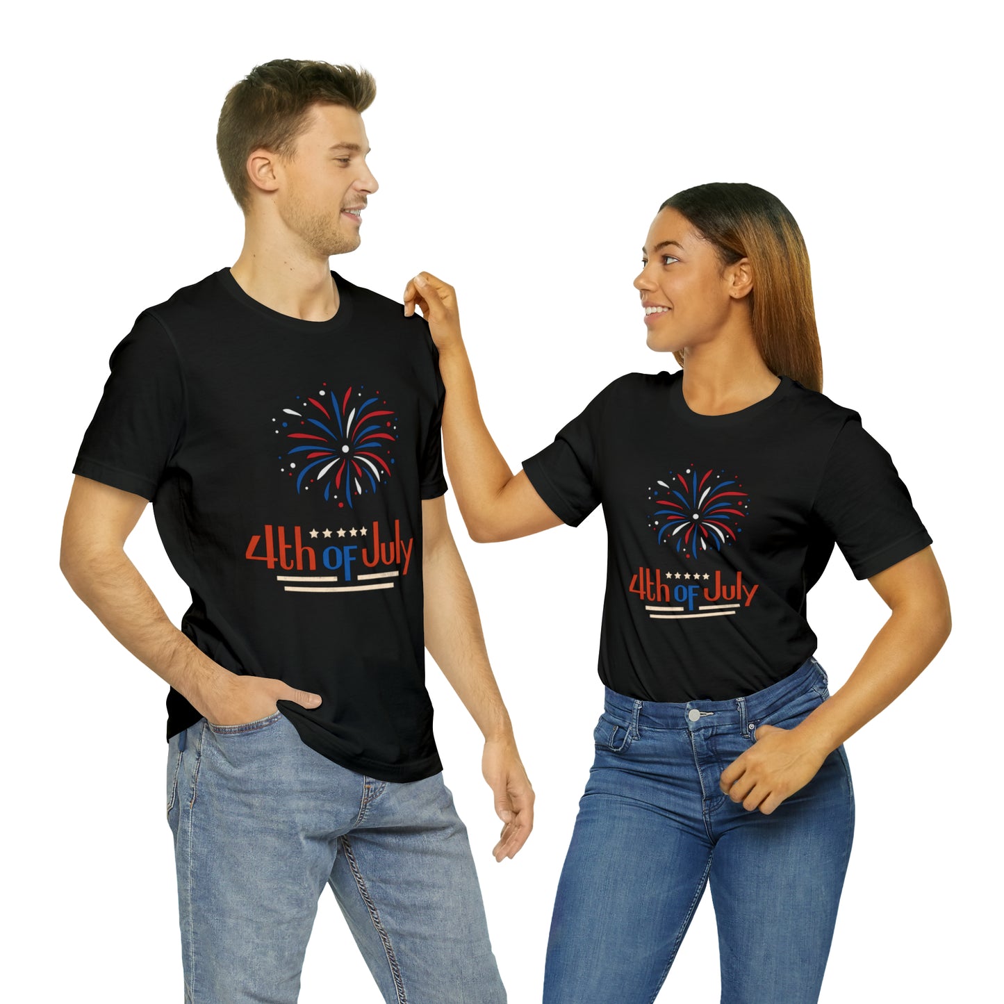 4th of July Short Sleeve Tee, Fourth of July