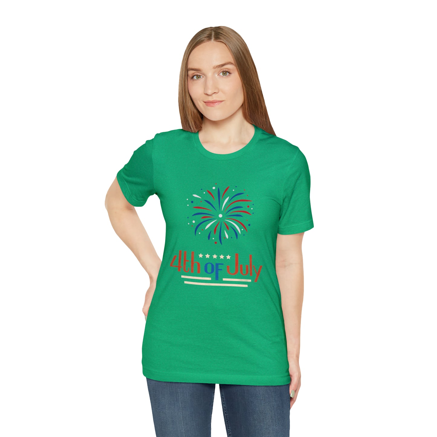 4th of July Short Sleeve Tee, Fourth of July