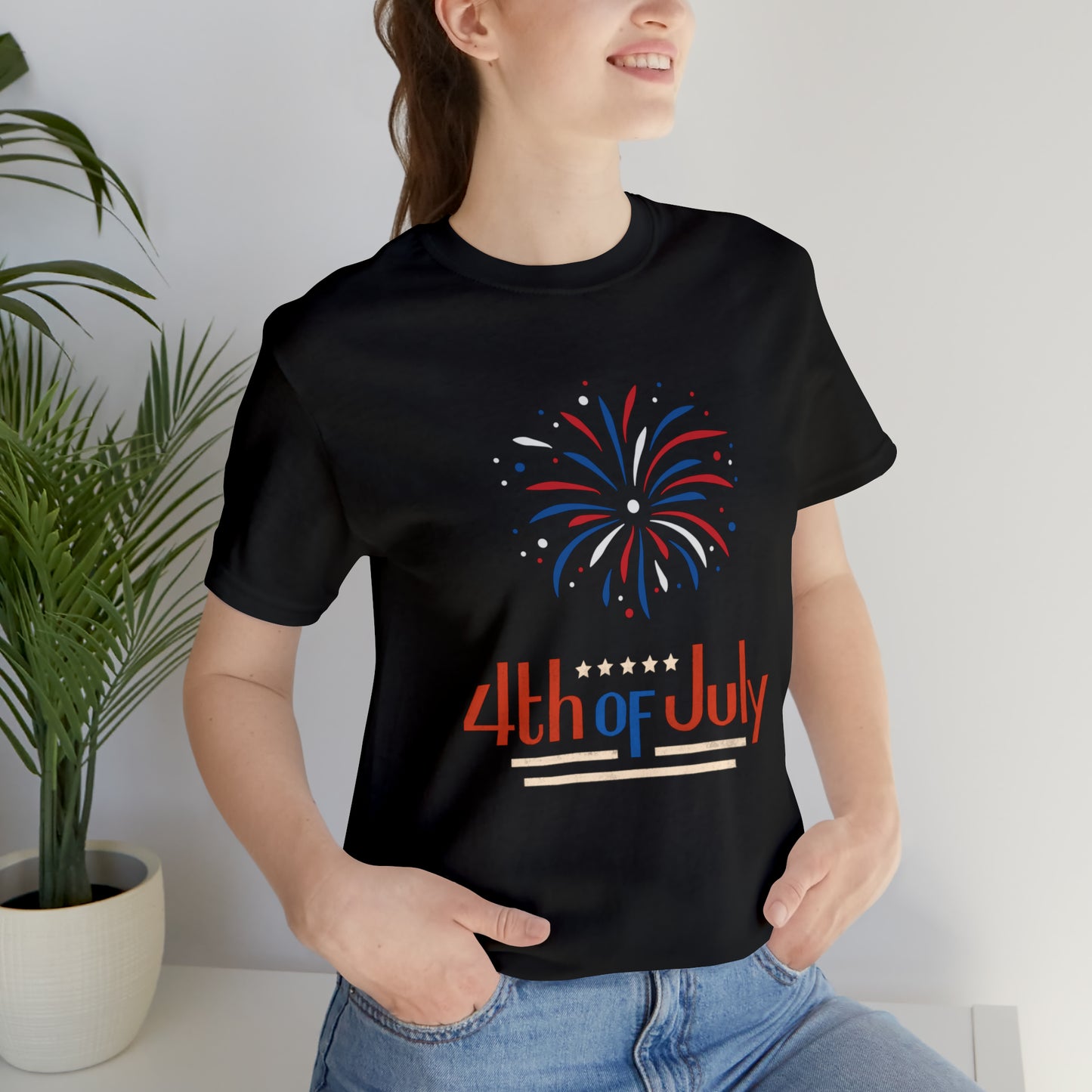 4th of July Short Sleeve Tee, Fourth of July