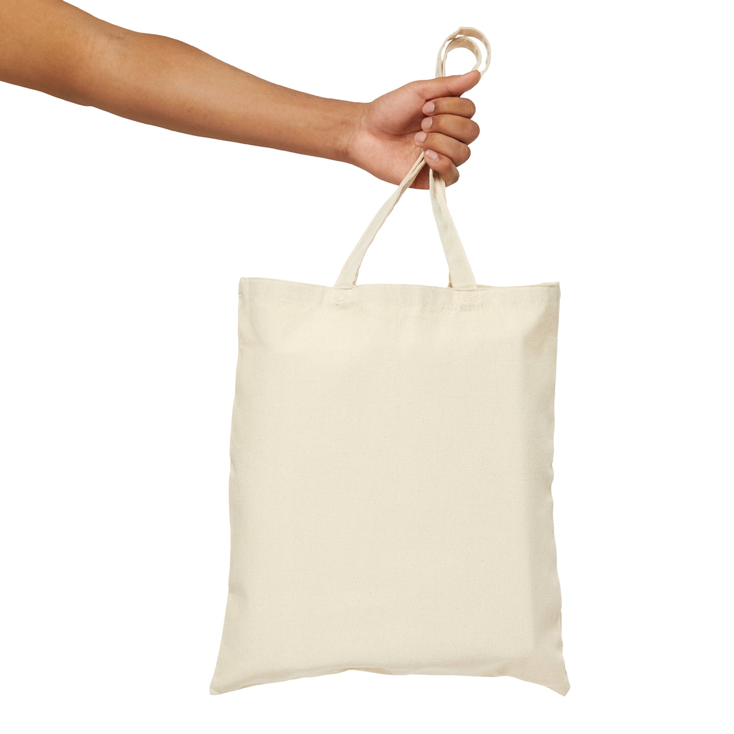 Hand Heart Cotton Canvas Tote Bag