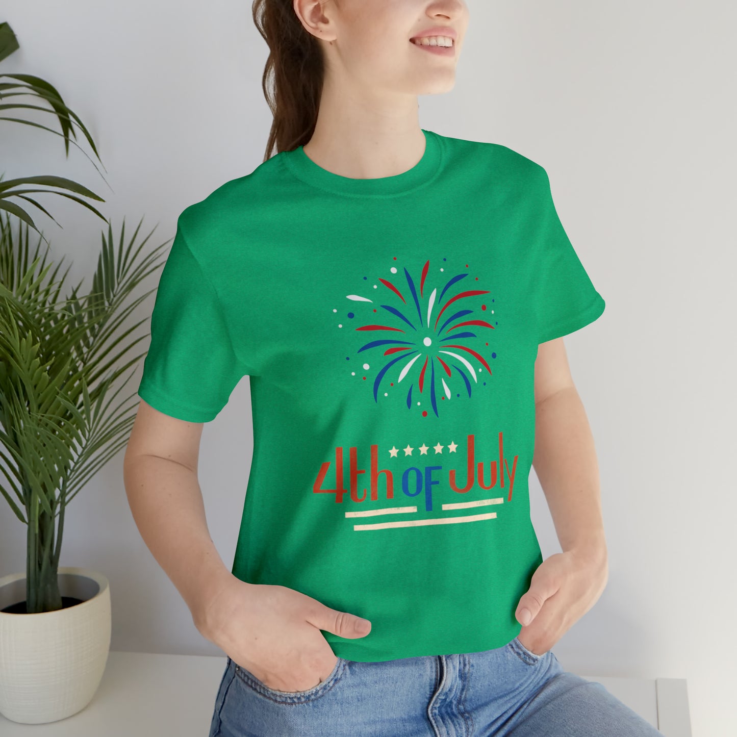 4th of July Short Sleeve Tee, Fourth of July