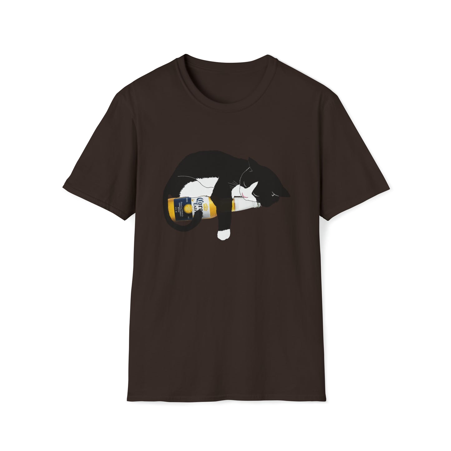 Sleeping Beer Kitty T-Shirt