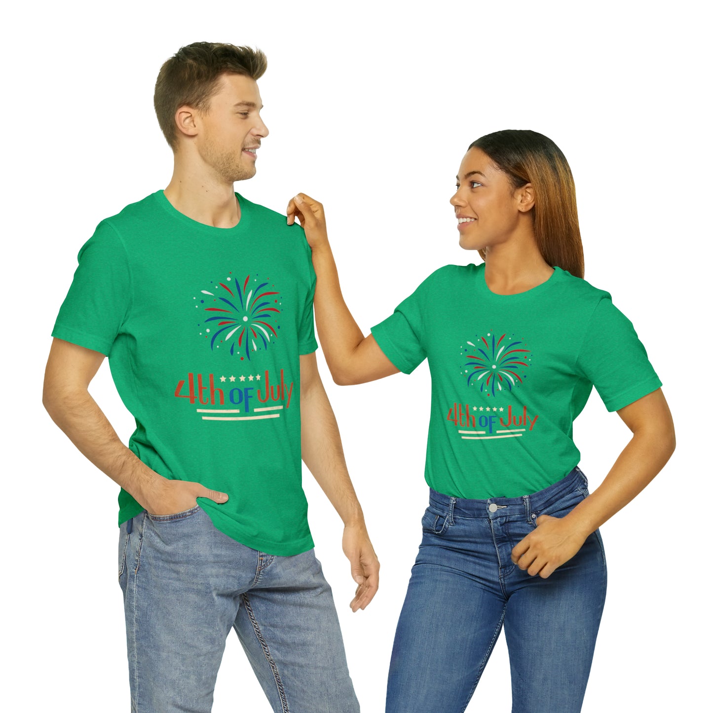 4th of July Short Sleeve Tee, Fourth of July