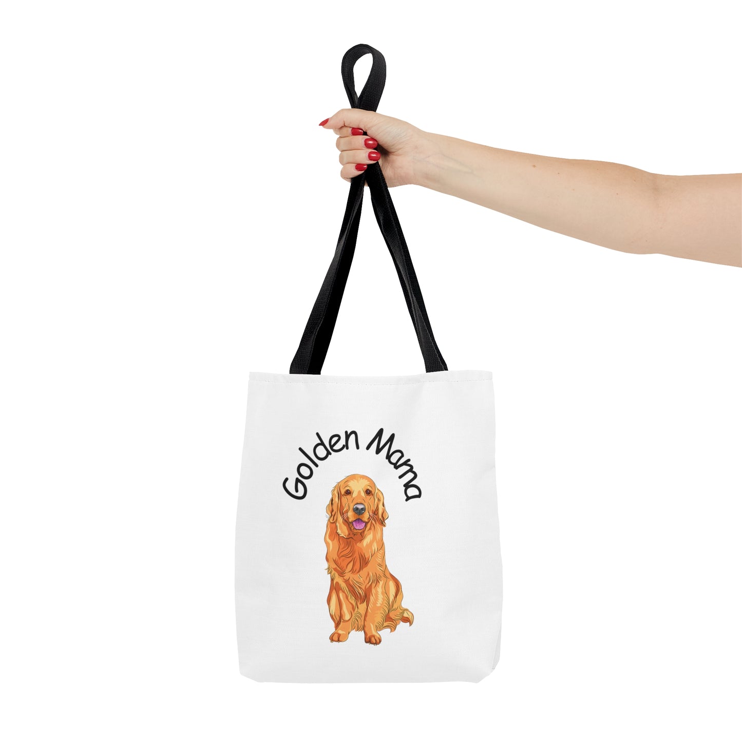 Golden Mama Tote Bag Golden Retriever Dog