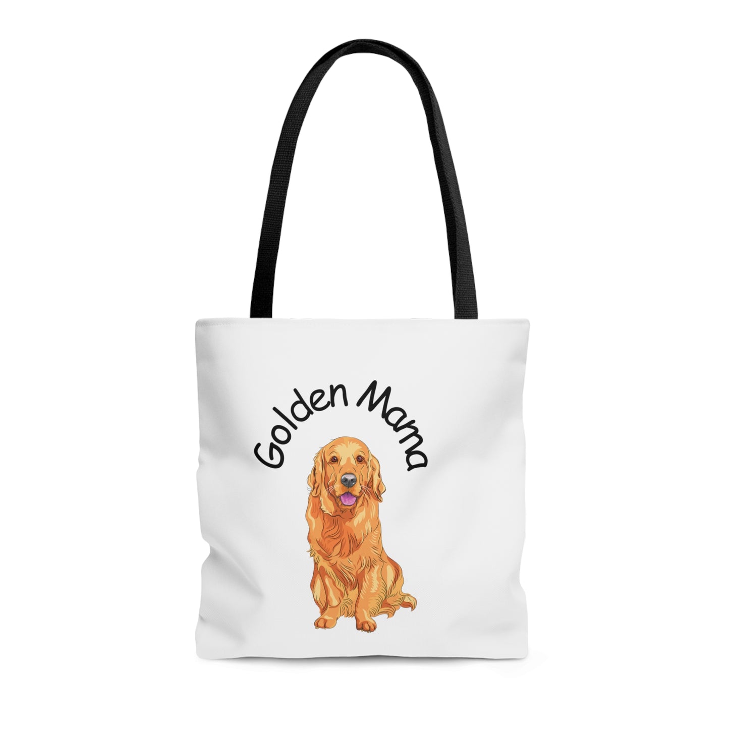 Golden Mama Tote Bag Golden Retriever Dog