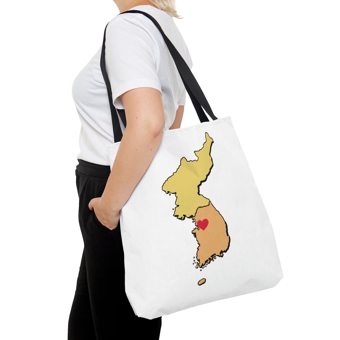 Home is Where the Heart Is Tote Bag South Korea