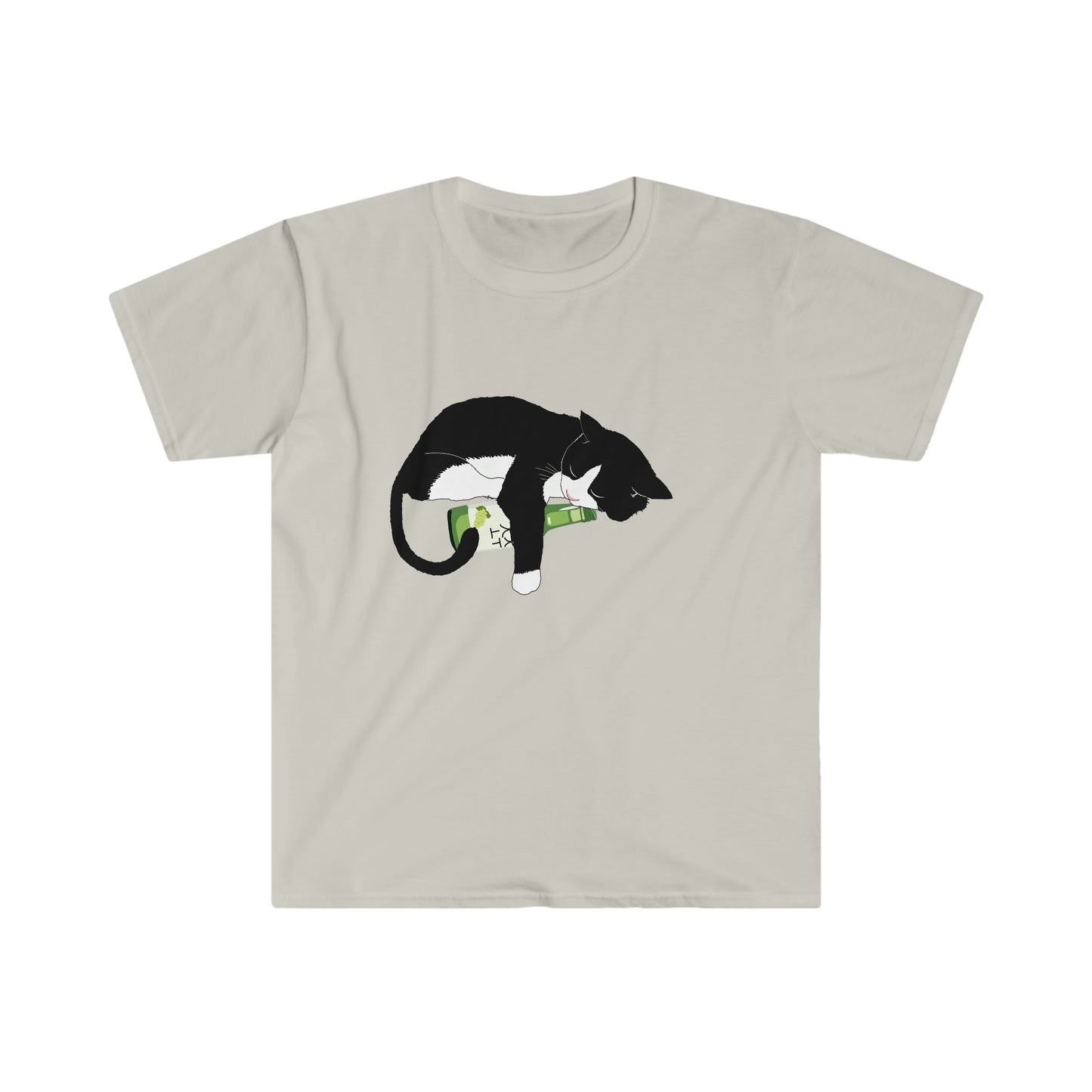 Sleeping Soju Kitty T-Shirt