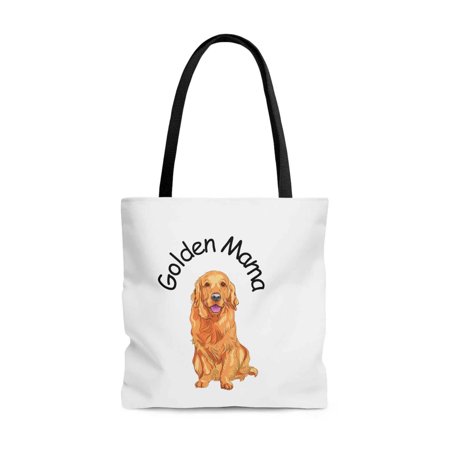 Golden Mama Tote Bag Golden Retriever Dog
