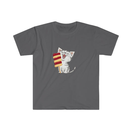 Happy Cat with Korean Snack T-Shirt