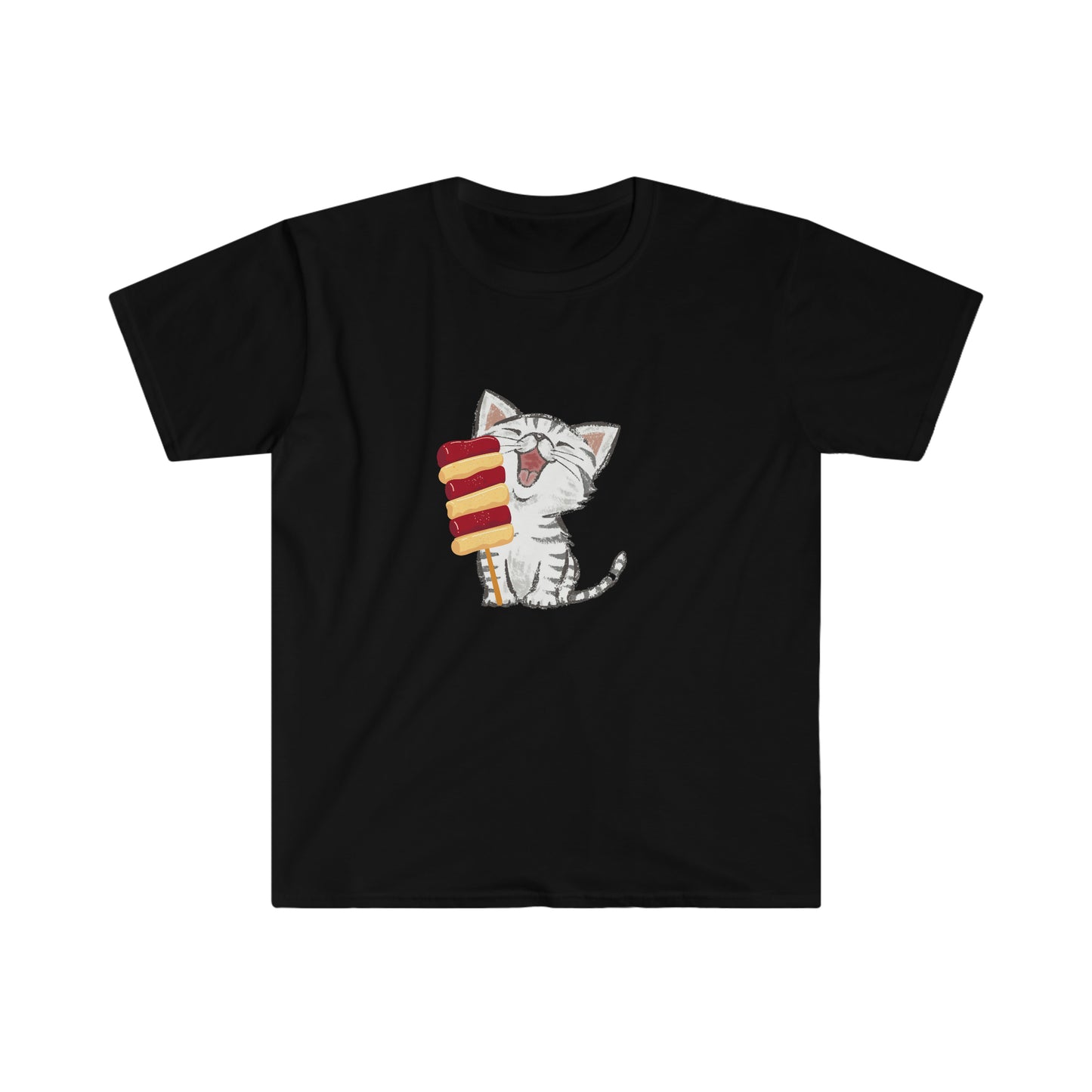 Happy Cat with Korean Snack T-Shirt