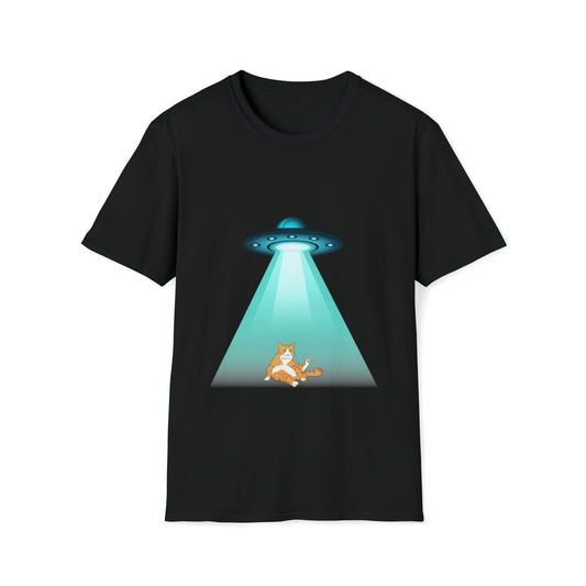 UFO Kitty Abduction T-Shirt