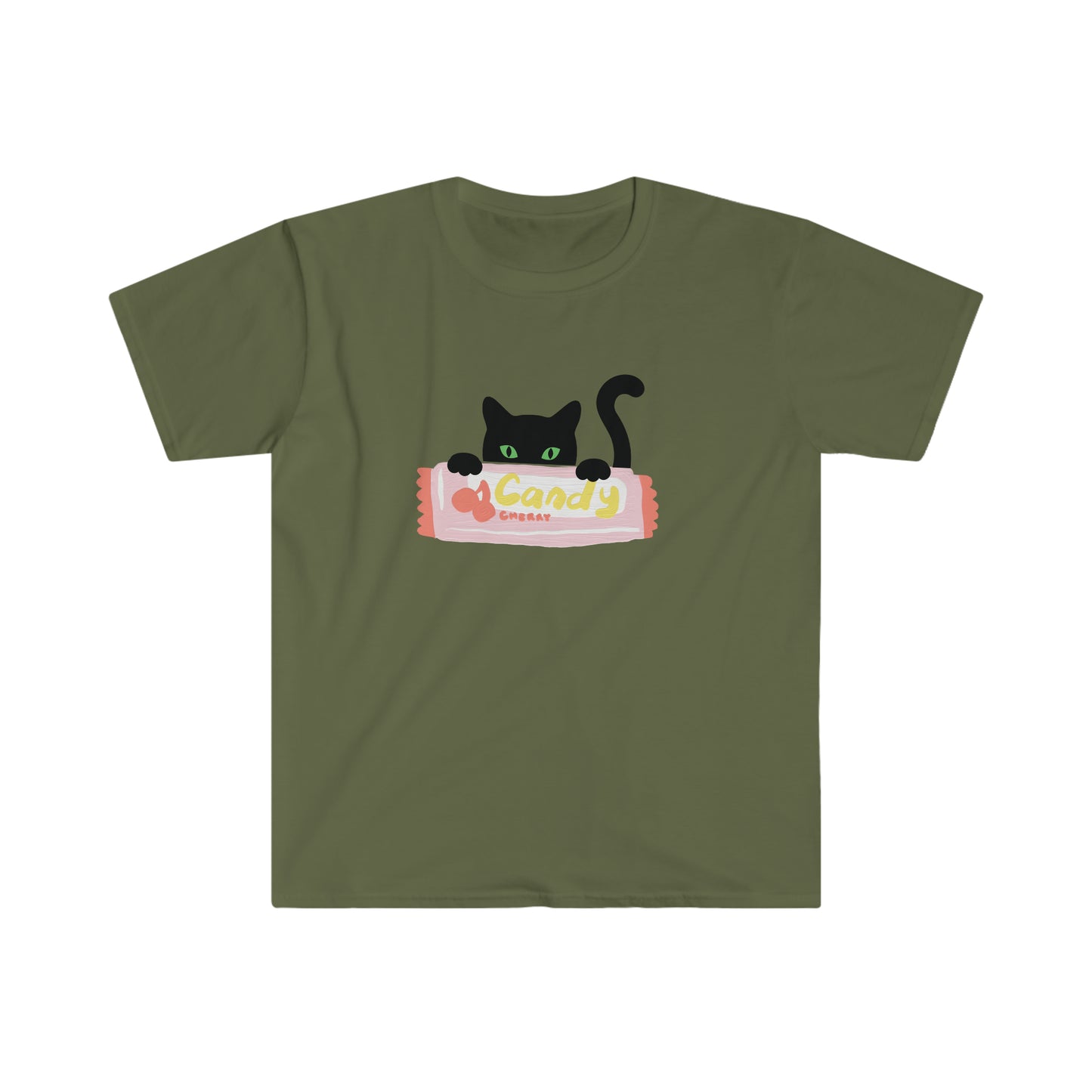Sneaky Candy Cat T-Shirt