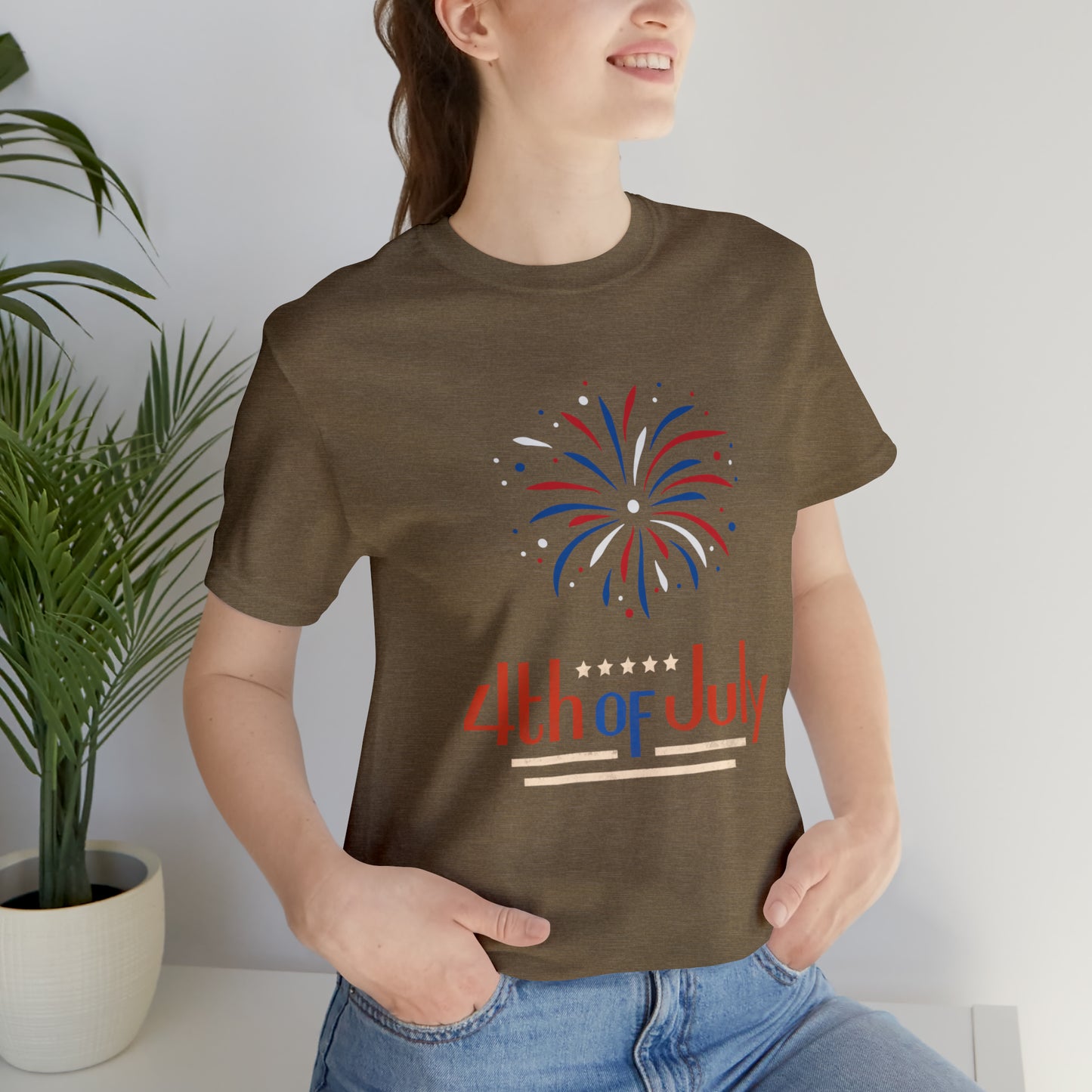 4th of July Short Sleeve Tee, Fourth of July