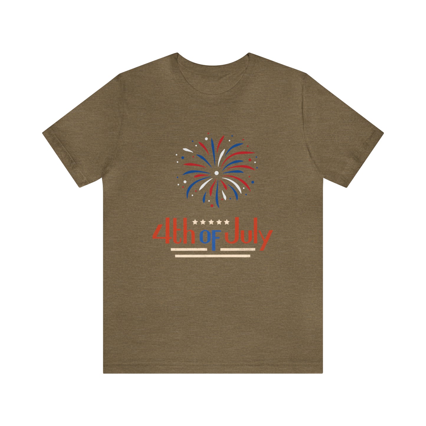 4th of July Short Sleeve Tee, Fourth of July