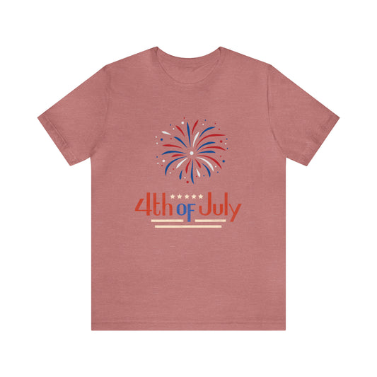 4th of July Short Sleeve Tee, Fourth of July