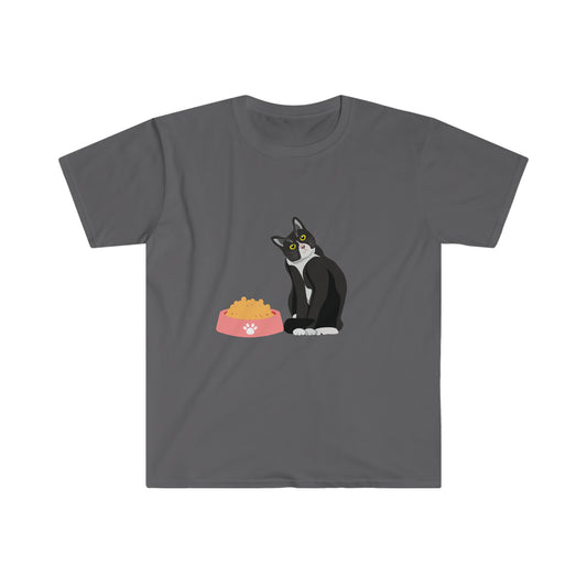 FEED ME Tuxedo Cat T-Shirt