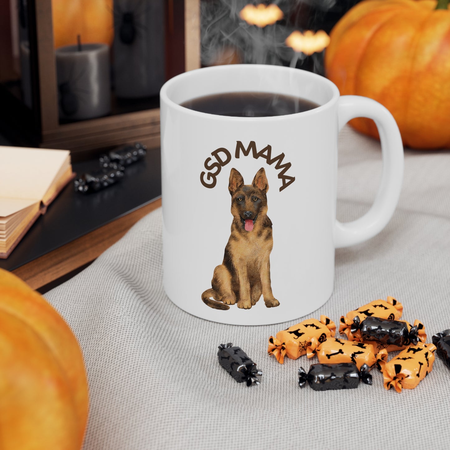 GSD MAMA Ceramic Mug 11oz German Shepherd