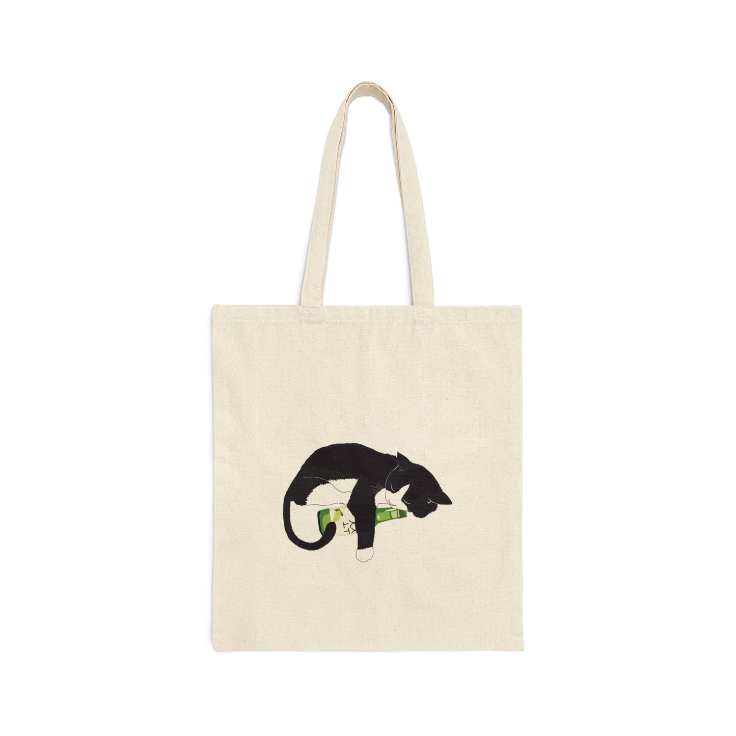 Soju Sleeping Kitty Tote Bag