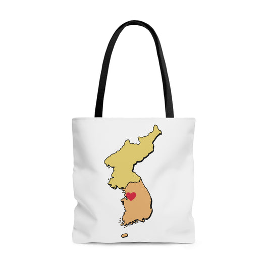 Home is Where the Heart Is Tote Bag South Korea