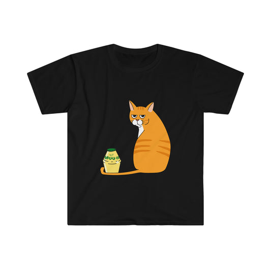 Orange Fat Cat T-Shirt