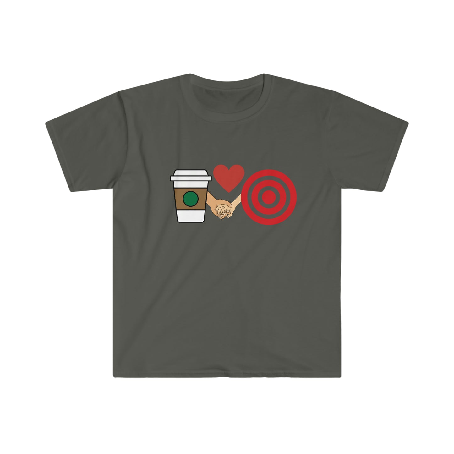 Unisex Starbucks and Target <3 T-Shirt