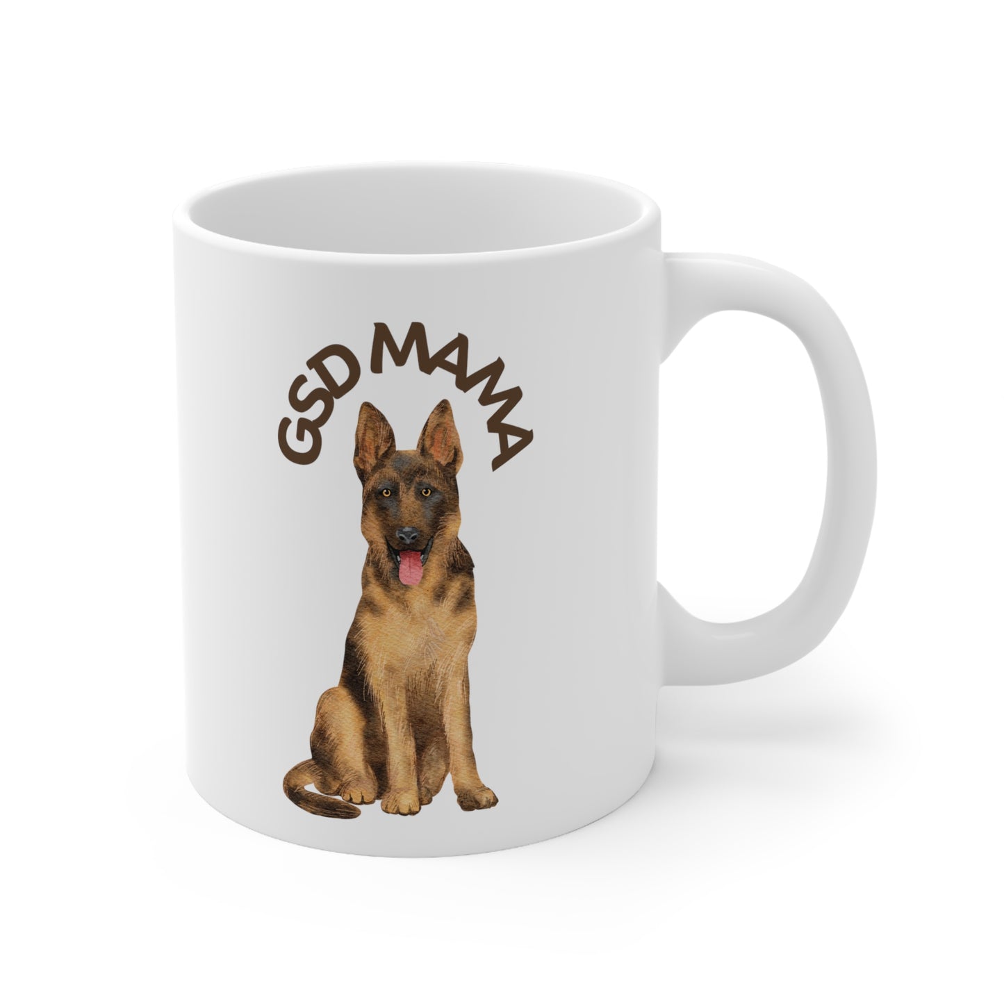 GSD MAMA Ceramic Mug 11oz German Shepherd