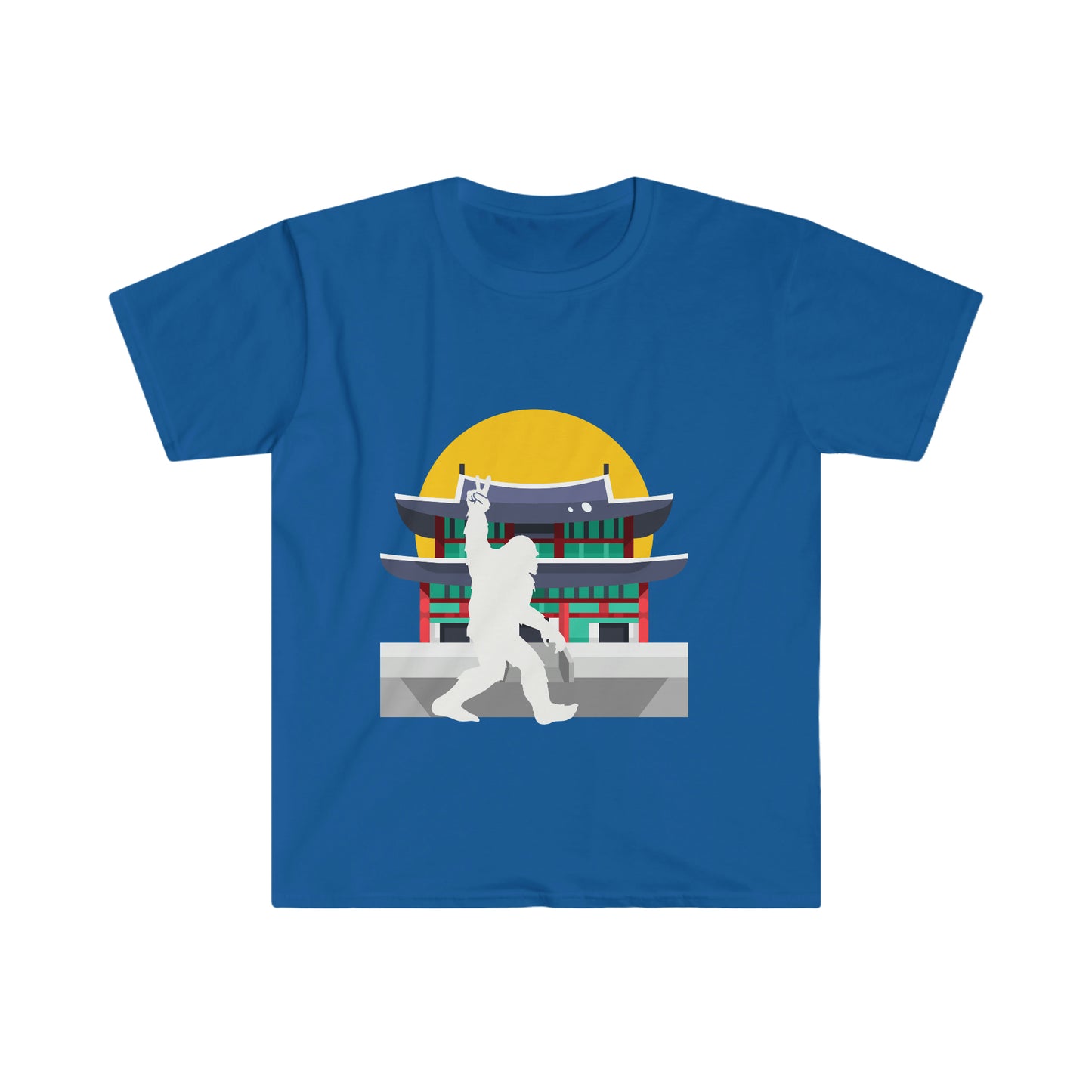 Unisex Bigfoot in Korea T-Shirt