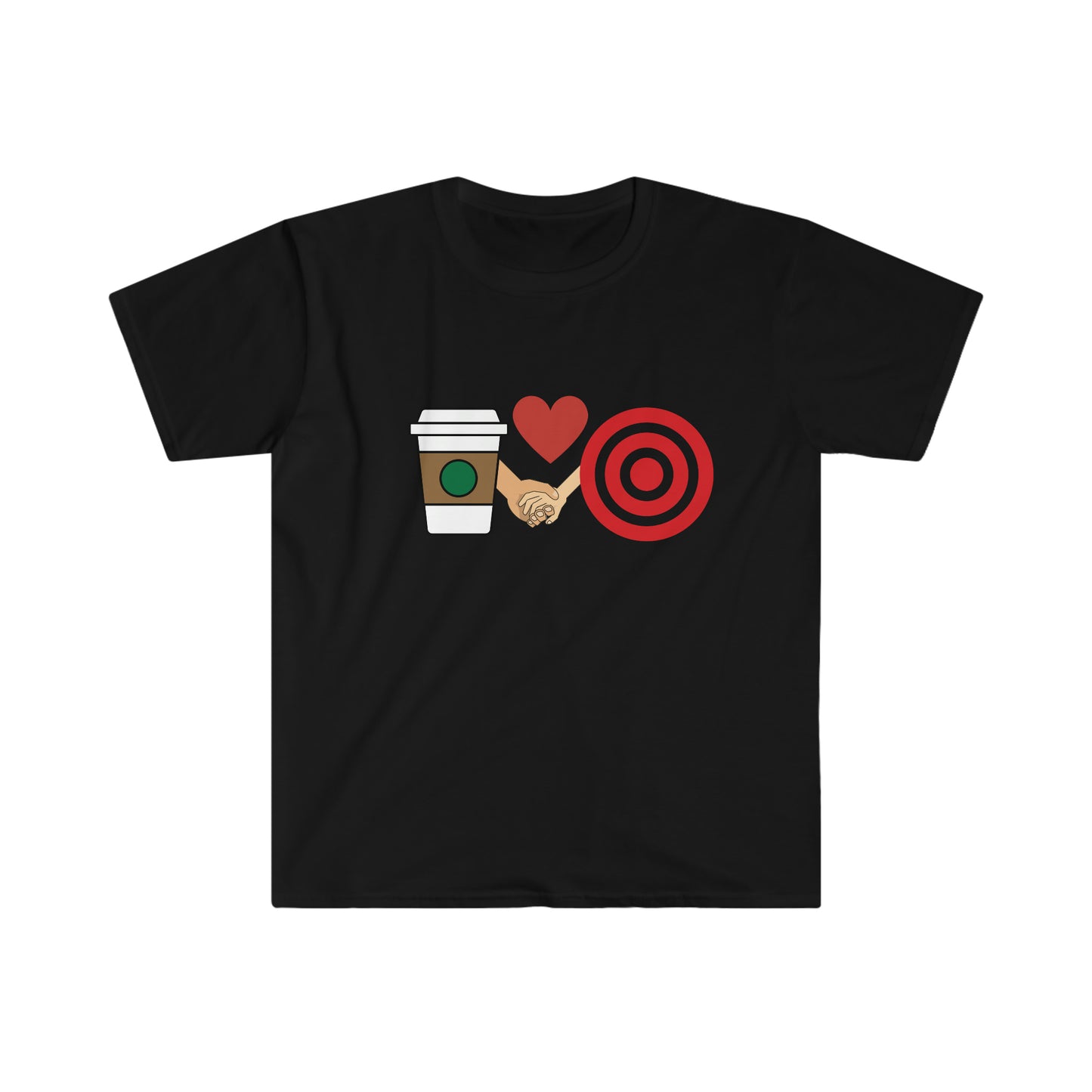 Unisex Starbucks and Target <3 T-Shirt