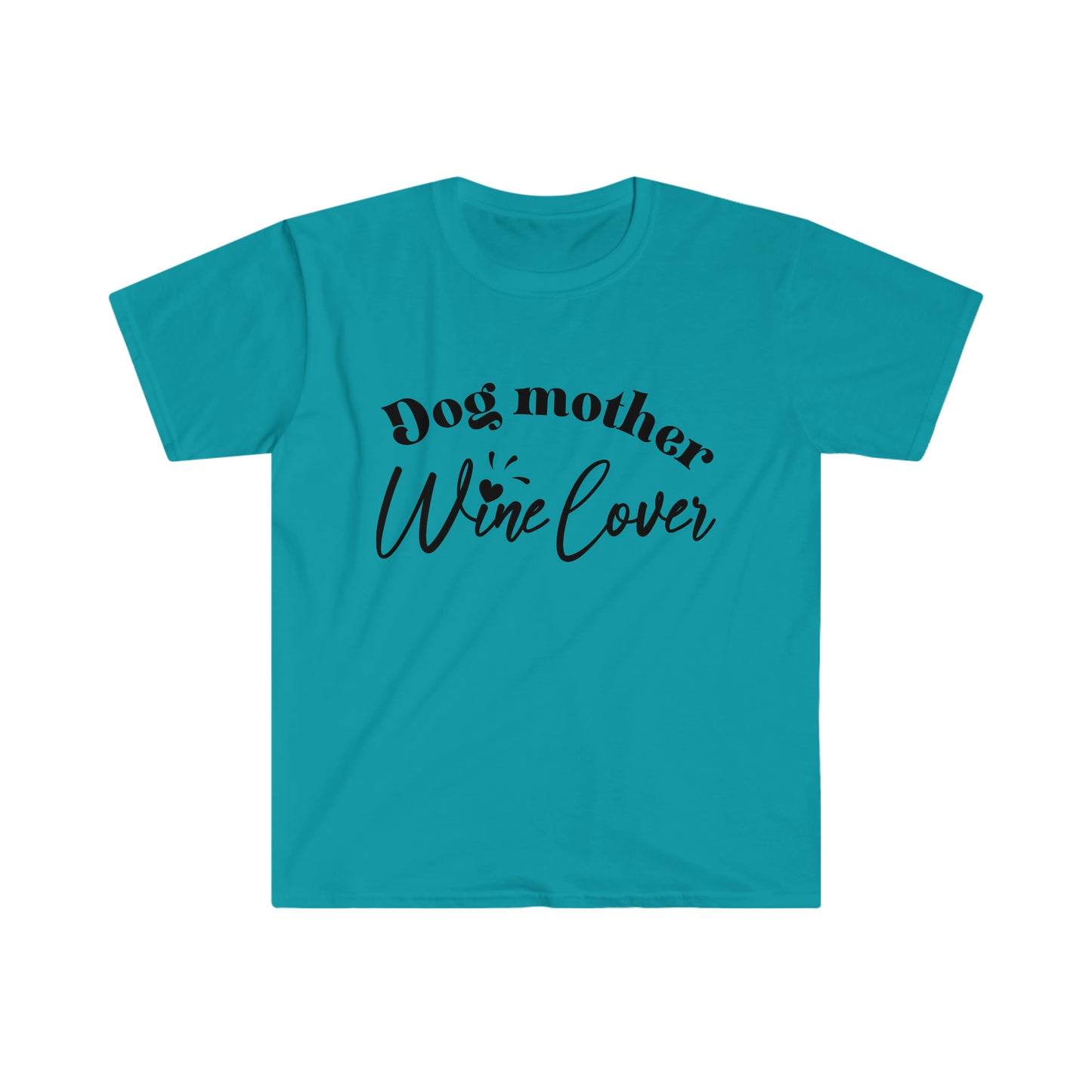 "Dog Mother, Wine Lover" T-Shirt