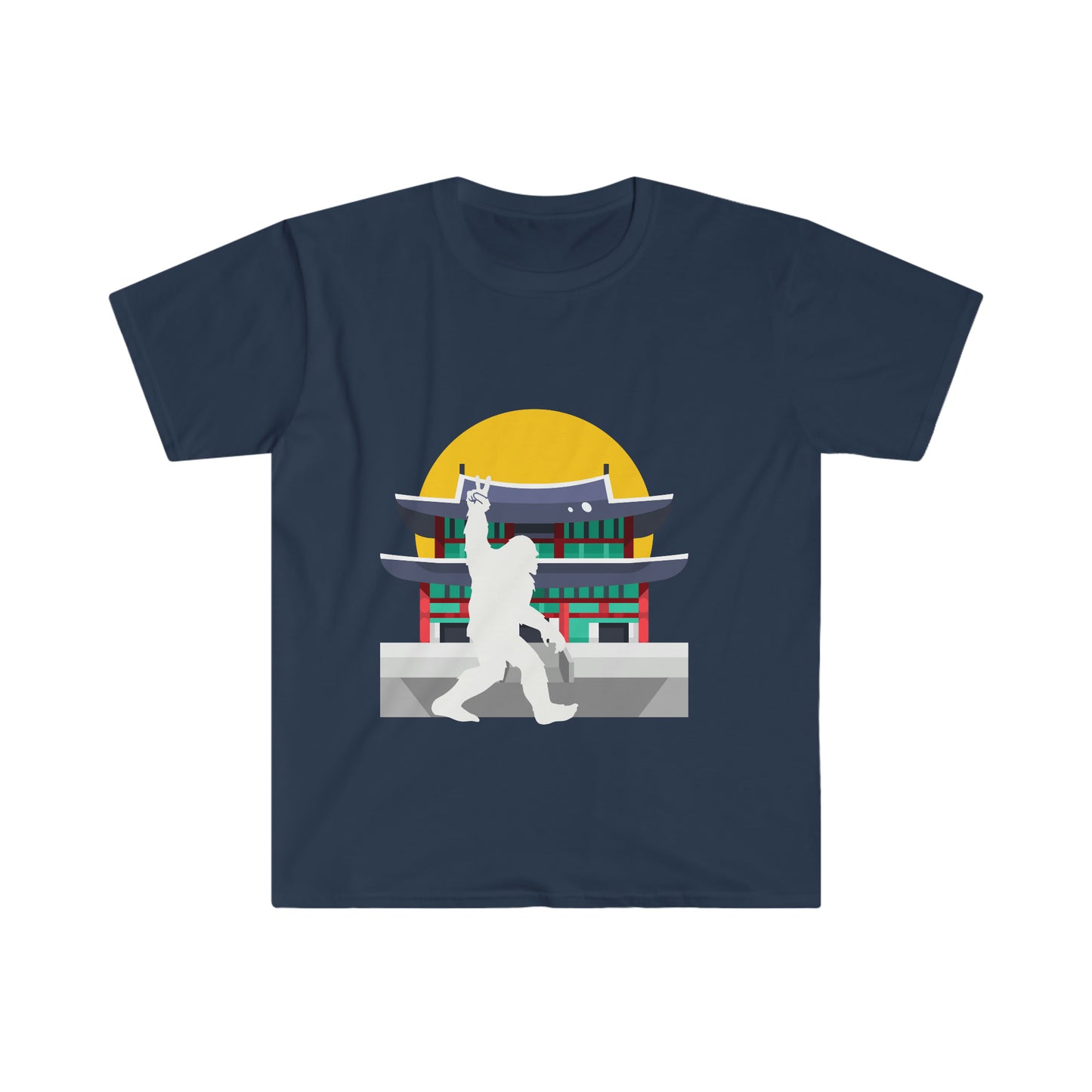 Unisex Bigfoot in Korea T-Shirt
