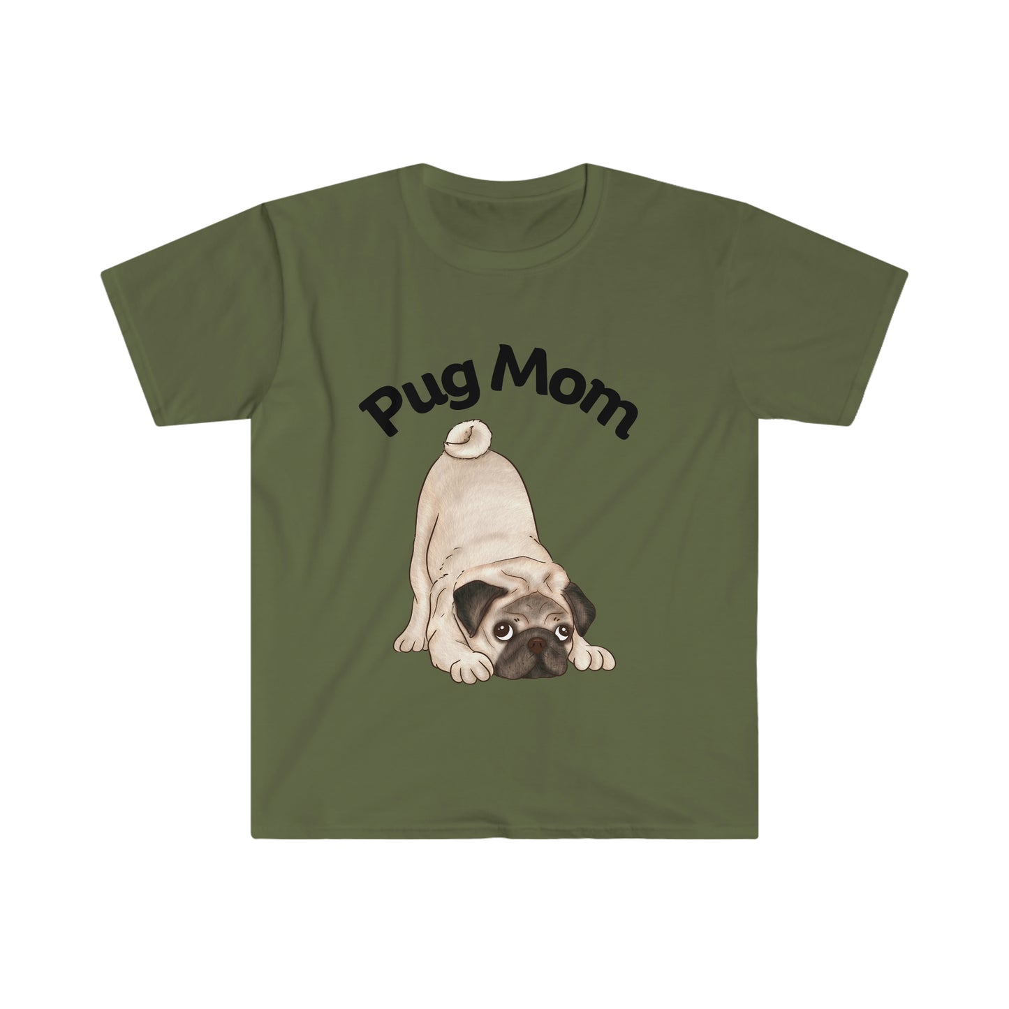 "Pug Mom" T-Shirt