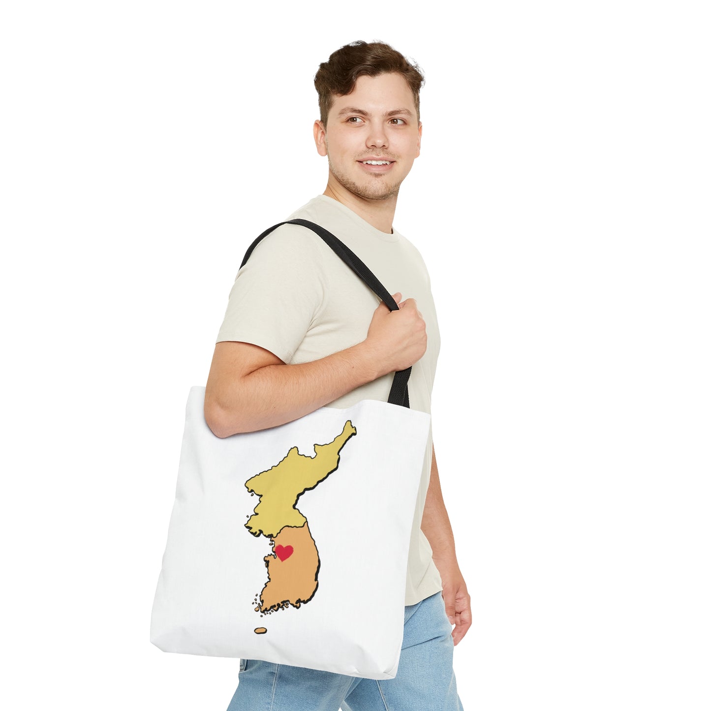Home is Where the Heart Is Tote Bag South Korea